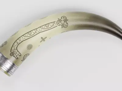 -Viking Horn- 3D model