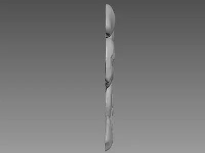 Pebbles Rock Relief 3D model