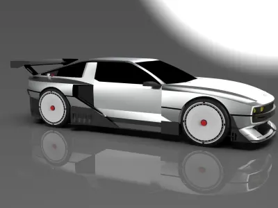 Hyundai N Vision74 3D model