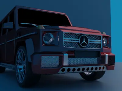 Mercedes G-Vagon  3D model
