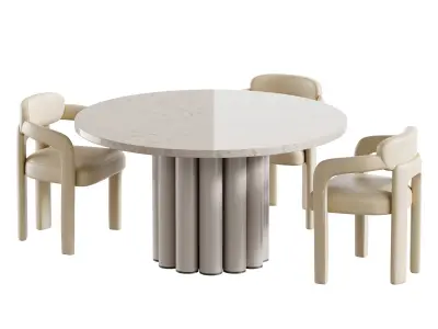 Dining table AMBON 3D model