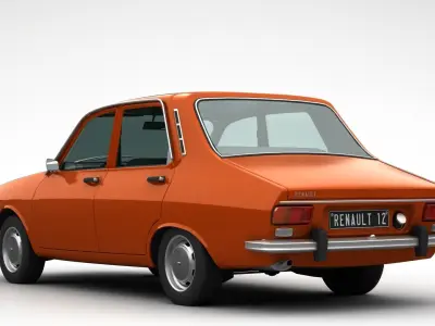 Renault 12 TL 3D model