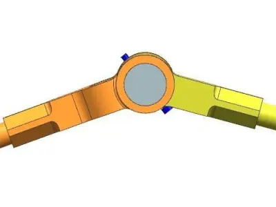 Knuckel joint assembly 3D print model