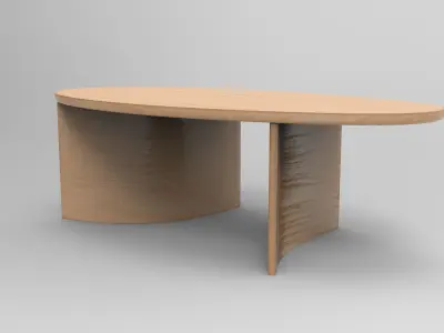 Ceva Side Table Low-poly 3D model