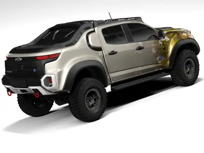 Chevrolet Colorado ZH2 2017 3D model