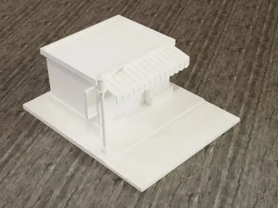 Miniature Shop Model 3D print model