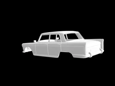 Peugeot 404 Berlina 3D print model