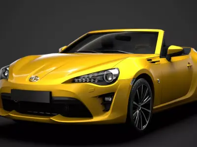 Scion FR-S Cabrio 2020 3D model