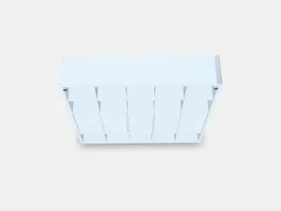 KALLAX Shelving unit with 10 inserts 2 Low-poly 3D model