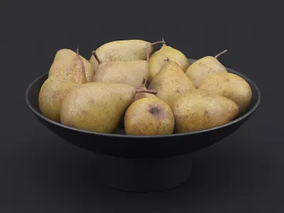 Fruit Bowl I 3D model