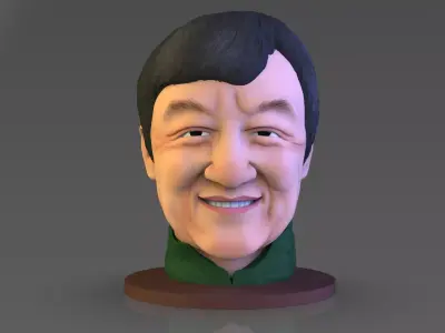 Jackie Chan 3D print model