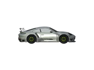 porsche 911 GT3 RS 3D model by rink2004