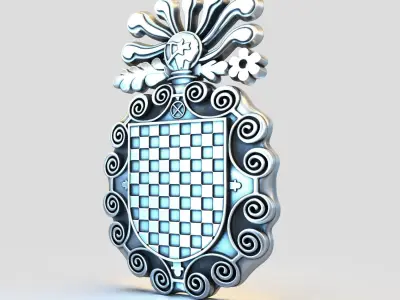 Coat of Arms 3D print model