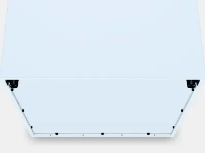 EKET Cabinet with 4 compartments 2 3D model