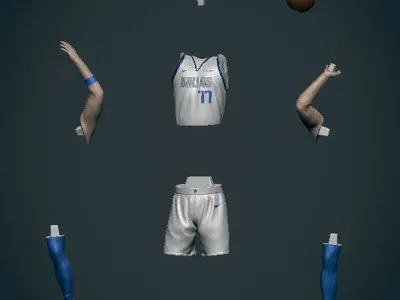Luka Doncic 3D Printable 2  3D print model