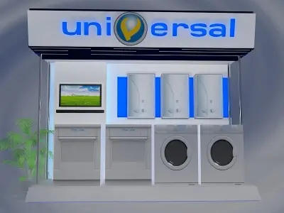 Stand Display Products a383a 3D model