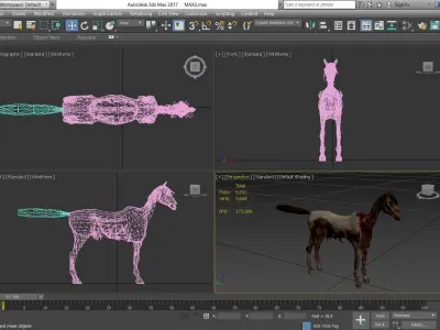 Horse - C2 3D model
