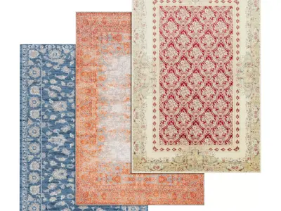 Rug Set 1927 3D model