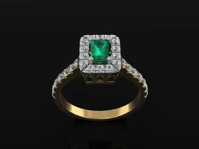 Women Ring 37 3D print model