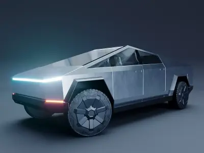 Tesla Cybertruck 3D model