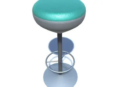 Bar stool 3D model