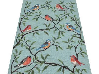 Rug Set 747 3D model