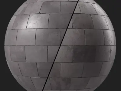 Pavement Materials 99- Concrete Tiling- Sbsar Pbr 4k Seamless Texture