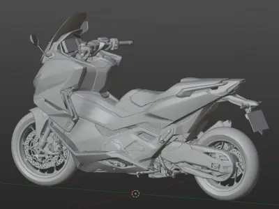 2024 Honda Forza 750 3D model 3D model