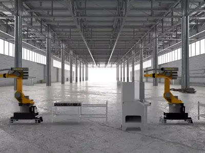 Set of sawing equipment  3D model