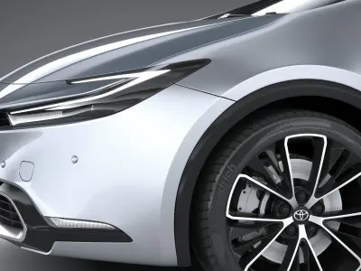 Toyota Prius 2024 3D model