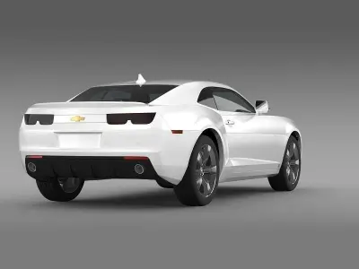 Chevrolet Camaro EUVersion 2012 3D model