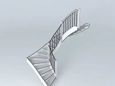 Staircase normal Free 3D model