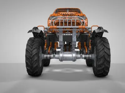 Monster Truck 1 3D model