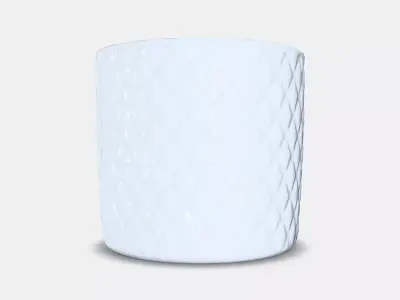 CHIAFRON Plant pot Low-poly 3D model