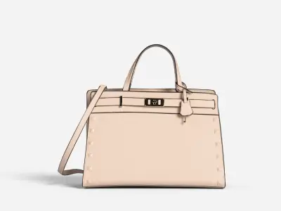 Handbag Purse and Shoulder Bag Low-poly 3D model