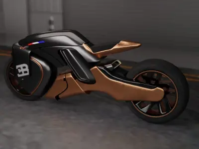 Sci-Fi concept Bike new 3D model