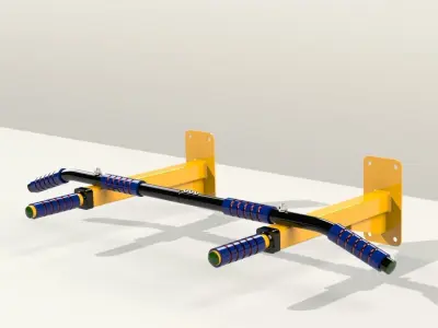 Pull Up Bar 3D model buy