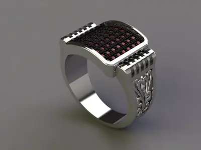 NEO MAN RING MODEL28 3D print model