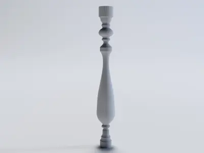 M1002 - 3DMoldelsGeek Baluster 3D model 3D model