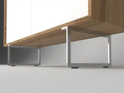  MODERN MINIMAL CABINET 3D model