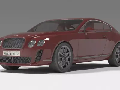 Bentley Continental Supersports 3D model
