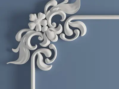 15 Architectural  Ornaments 3DModel and Brush 3D model