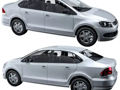 Volkswagen Polo 2012 3D model