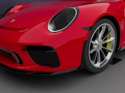 Porsche 911 GT3  3D model 3D model