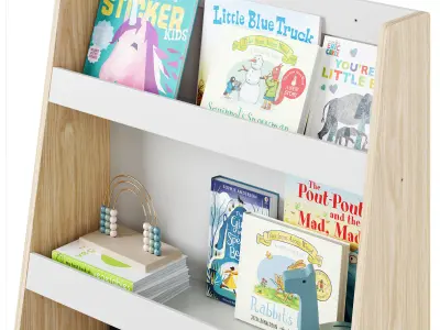 Children bookcase Sueno by LA REDOUTE INTERIEURS 3D model