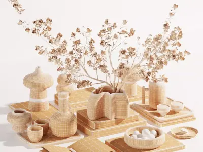 Decorative set H37 3D model