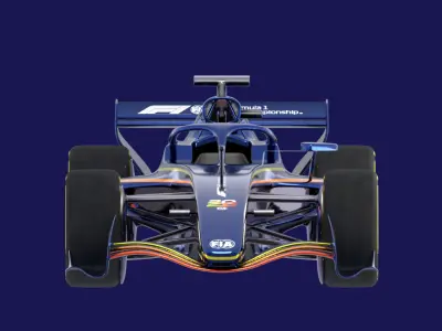 F1 2026 CONCEPT CAR 3D model by xianyichou