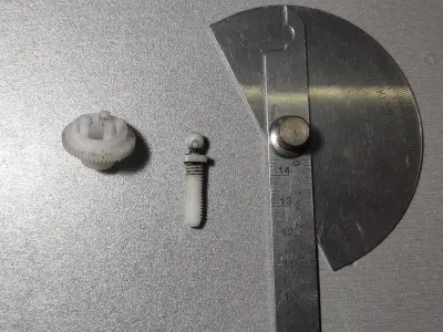 LEXUS GS ES IS Mirror Rotation Gear 3D print model