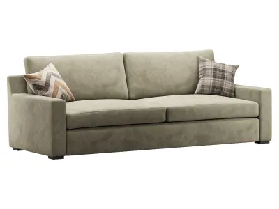 Sutton Large Sofa 3D model