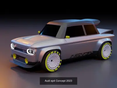 Concept Cars 3D Model Pack